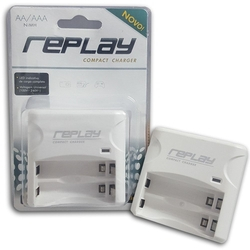 Carregador de Pilhas para 2 Pilhas AA/AAA 110/220 com Led 03O122 Replay/Unicoba é boa?