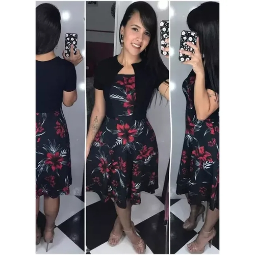 vestido midi gode barato