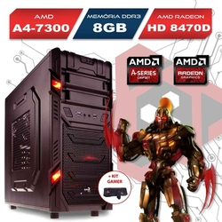 Computador Gamer GT AMD A4 7300 8GB HD8470D 500GB Kit Gamer é boa?