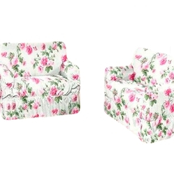 Kit De Capa Para Sofá De 2 E 3 Lugares 2 Peças Sultan Realce Charm Valência Rosa E Verde é boa?