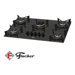 Cooktop Fischer 5 Bocas à Gás Fit Line Mesa De Vidro 26343-57174 é boa?