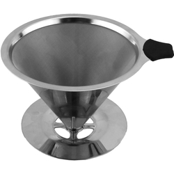 Filtro de Café coador aço Inox Reutilizável Permanente Ecológico 9CM é boa?