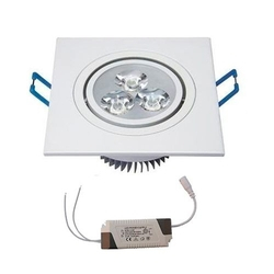 Kit com 20 peças - Spot Quadrado Branco Frio Led Direcionável Para Teto Sanca e Gesso - Branco 3w é boa?