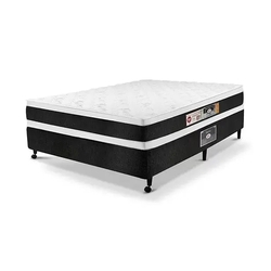 Colchao Black White Aria 3d Espuma D45 Double Face 27 King Menor preço em Colchao Black White Aria 3d Espuma D45 Double Face 27 King