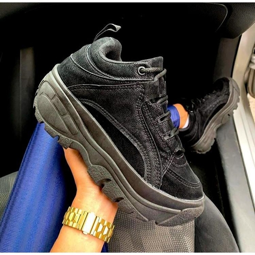 tênis buffalo not me casual cano médio conforto feminino