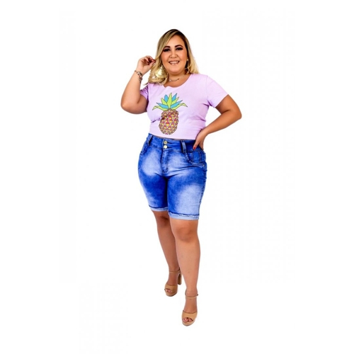 bermudas femininas jeans com lycra