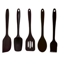 Kit utensílios de Silicone Premium 5 Pcs - Preto é boa?