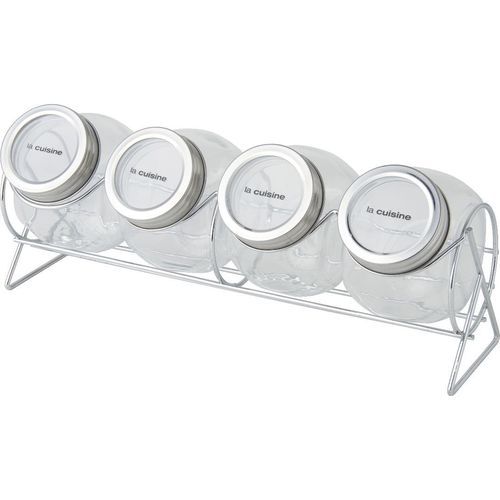 Conjunto de Porta Condimentos 180ml 4 Peças - La Cuisine