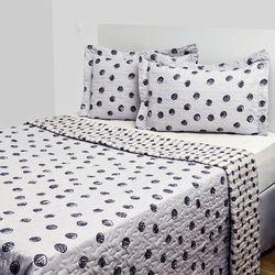 Colcha Queen Boutis Dot Com 2 Porta-travesseiros - Casa & Conforto é boa?