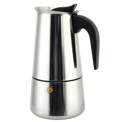 Cafeteira italiana Inox 220ml 4 xícaras de café é boa?
