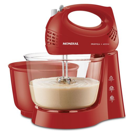 Batedeira Mondial Pratic Due Red - B-45-R