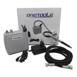Aerografia - Aerógrafo Copo Fixo 0,5 + Mini Compressor - OneTools é boa?
