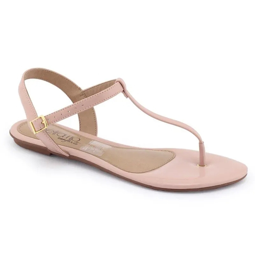 sandalias rasteirinhas beira rio