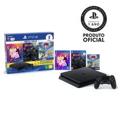 Playstation 4 Slim 1Tb 5 Jogos Mega Pack V11 é boa?