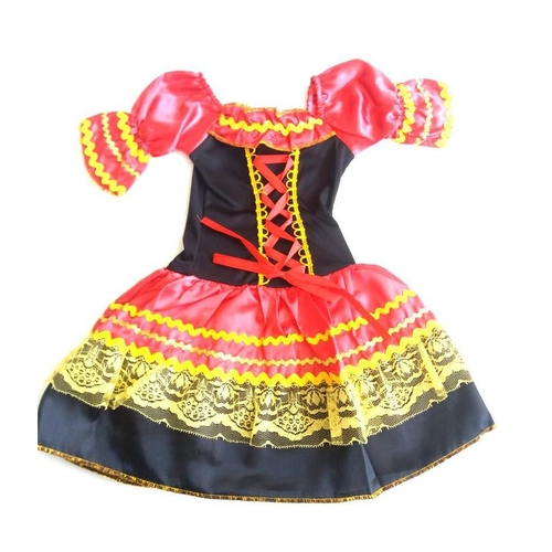 vestido infantil tamanho 14