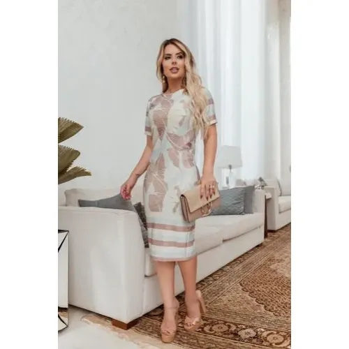 vestido tubinho para batizado