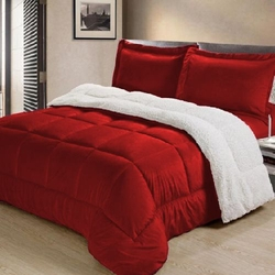 Coberdrom Sherpa Casal Queen Tipo Lã de Carneiro 2 em 1 Noites Quentinhas Vermelho Cotex é boa?