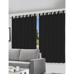 Cortina Blackout Preto - 200X140Cm - Com Alça Para Varão é boa?