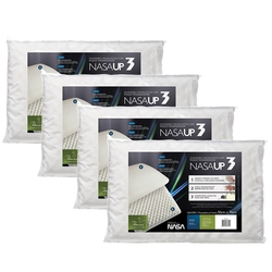 Kit 4 Peças Travesseiro Nasa Up 3 Para Fronhas 50x70 cm é boa?