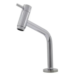 Torneira Banheiro de Mesa Link 45º Angular Baixa em Metal é boa?