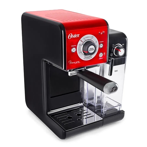 Cafeteira Expresso Prima Latte Preta 1170w Oster Cafeteira Expresso Oster Primalatte Com Precos Incriveis No Shoptime