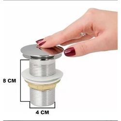 Válvula Click de Inox Ralo para Cubas de Vidro Louça 1.1/2 é boa?
