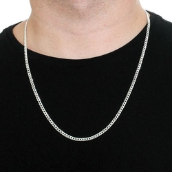 Corrente Cordão Italiana Masculina Grumet 60cm 2mm Fina Prata Original 925 é boa?