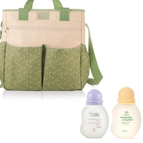 Kit Com Bolsa Maternidade 2x Colonias Mamae Bebe Relaxante Flor De Laranjeira No Shoptime