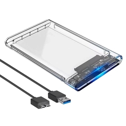 Case Para Hd Externo Transparente Notebook Sata 2.5 Usb 3.0 Gaveta Hd Usb Transmissão 6gbps é boa?