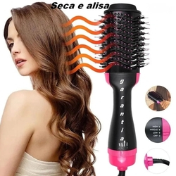 Escova secadora alisadora modelador de cabelo é boa?