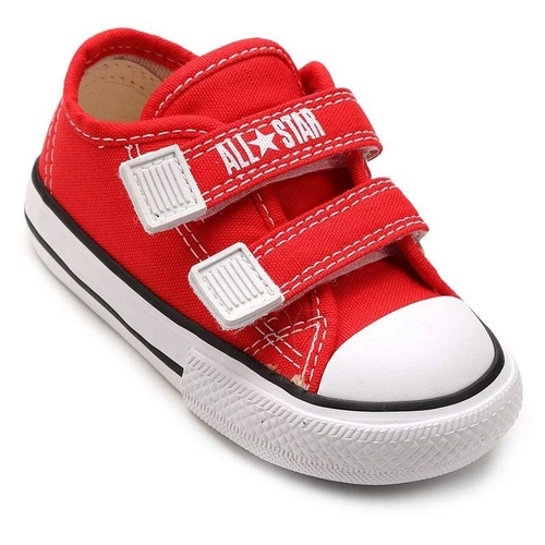 tenis all star branco velcro