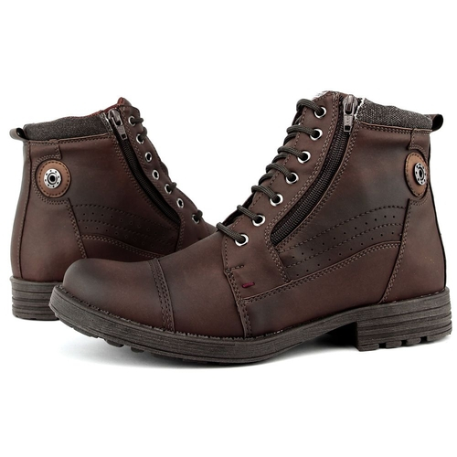 botas masculinas de cadarço