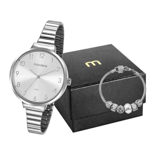 relogio feminino mondaine shoptime