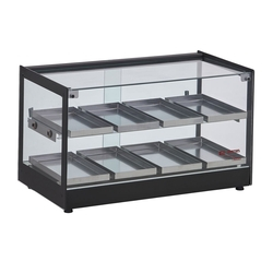 Menor preço em Estufa P/ Salgados Edanca EAMRD08 8 Bandejas Duplas Vidro Reto