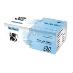 100 Máscaras Descartáveis TRIPLA PROTEÇÃO COM FILTRO MED HEALTH MASK - AZUL ENVIO IMEDIATO é ruim? 100 Máscaras Descartáveis TRIPLA PROTEÇÃO COM FILTRO MED HEALTH MASK - AZUL ENVIO IMEDIATO é boa?