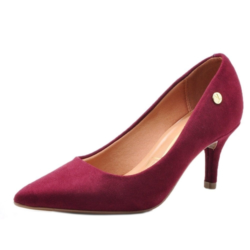 scarpin vinho veludo