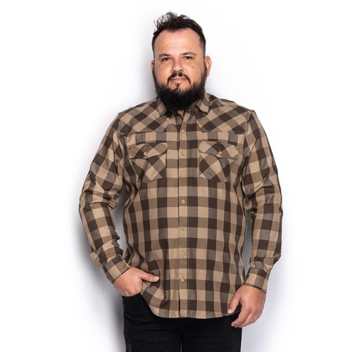 camisa xadrez plus size masculina