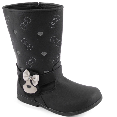 botas pretas infantil