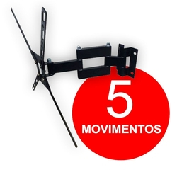 Suporte Articulado Pr-500 (5 Movimentos) Plasma, Led, Oled, Smart Tv, 4k, 3d Até 56'- Prismatic é boa?