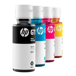 Kit 4 Un Refil Tinta Para Hp Gt 5822 Gt51 Gt52 K C M Y Original é boa?