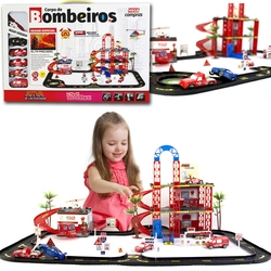 Hot Pista Auto Posto Carrinhos Plataforma Helicóptero - Mc18126 é boa?