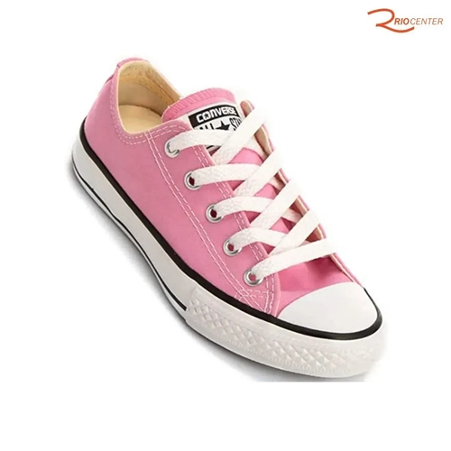 all star vermelho cano baixo feminino