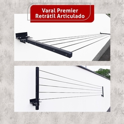 Varal De Roupa Retratil Aluminio Articulado Até 4 Mt Premier é boa?
