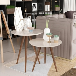 Conjunto De Mesa Lateral E Apoio Retrô Decore - Várias Cores - Rpm Móveis é boa?