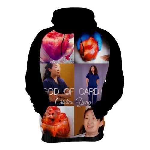 blusa de frio de grey's anatomy
