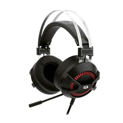 Headset Gamer Redragon BIO - com LED e Vibração - Microfone Retrátil - Conector P2 3.5mm - BIO H801 Menor preço em Headset Gamer Redragon BIO - com LED e Vibração - Microfone Retrátil - Conector P2 3.5mm - BIO H801