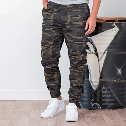 calça masculina jogger camuflada