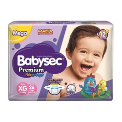 Babysec Premium Mega Fralda Infantil Xg C/26 é boa?