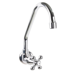 Torneira para Cozinha 1168 Metal Cromado C-52 Bica Móvel Parede LP é boa?