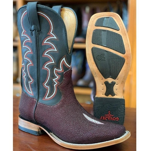 bota goyazes couro de arraia feminina